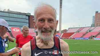 Mey, 85, of Kamloops track club wins five medals at worlds - Kamloops This Week