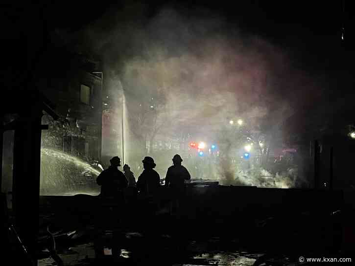 Two alarm fire damages three homes in East Austin; no one hurt