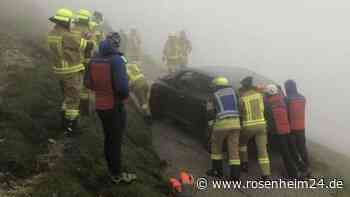 Waghalsige Tour auf die Aschauer Kampenwand: Touristen ignorieren Straßensperre und verunglücken