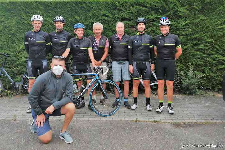 950 kilometer en 8.000 hoogtemeters in zes dagen: vijf vrienden gaan zware fietsuitdaging aan