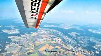 Rekordflug mit Drachen - Bösinger Pilot fliegt 338 Kilometer weit – bis Cham - Schwarzwälder Bote