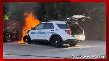 Off-duty Metro Police officer’s vehicle set on fire - WSMV 4