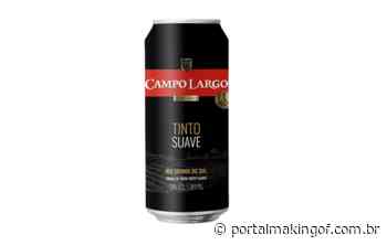 Campo Largo lança vinho em lata de 296ml - Portal MakingOf