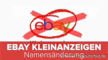 Ebay Kleinanzeigen: Namensänderung