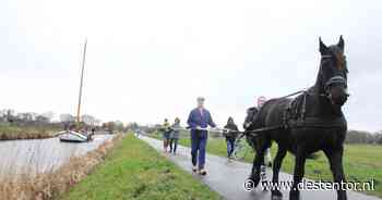 Skûts Lutgerdina Smeltkop gaat op paardenkracht terug naar de thuishaven in Eemnes - De Stentor