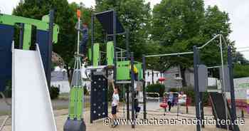 Umgestaltung: Neue Spielgeräte für Kinder an der Raerener Straße