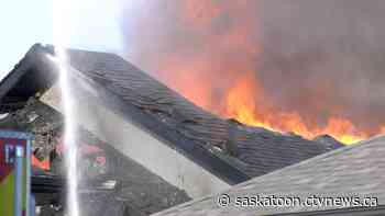 Fire crews battle house fire in Hampton Village