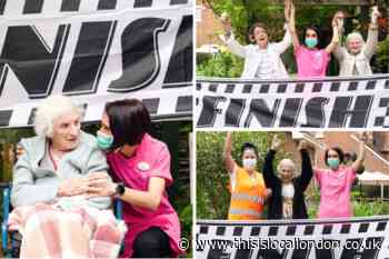 Spinney Care Home complete 70-mile marathon Jubilee walk