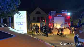 Nächtlicher Brandmeldealarm auf Fehmarn - Dennis Angenendt