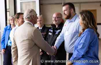 Darwen business praised by Prince Charles during Morecambe visit