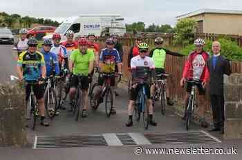 Fallen UDR members commemorated with marathon charity cycle - Belfast News Letter