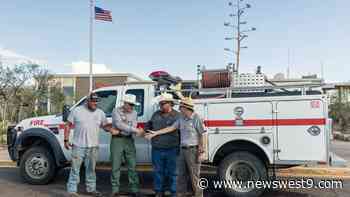 Marathon Fire Department receives Wildland Fire Engine from Big Bend National Park - NewsWest9.com