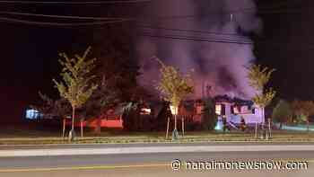 VIDEO: Fire destroys north Nanaimo home along Metral Drive - Nanaimo News NOW