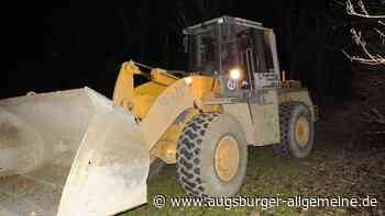 Mit 2,4 Promille: Polizei stoppt betrunkenen Radlader-Fahrer