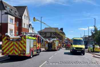 People flee after fire at former White Hart pub in Ponders End