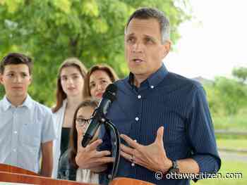 Mark Sutcliffe says he won't accept donations from unions or developers in mayoral race