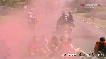 L'étape du Tour de France interrompue à la suite d'une manifestation sur la route, les militants s'expliquent