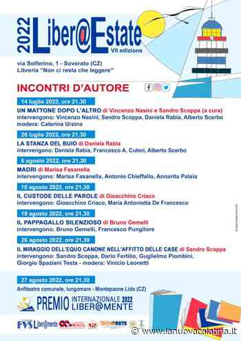 Al via a Soverato gli "Incontri d'Autore" per la VII edizione della manifestazione Liber@estate - La Nuova Calabria