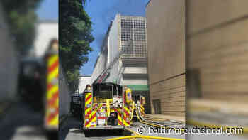 Several Cars Catch Fire At Towson Town Center Parking Garage