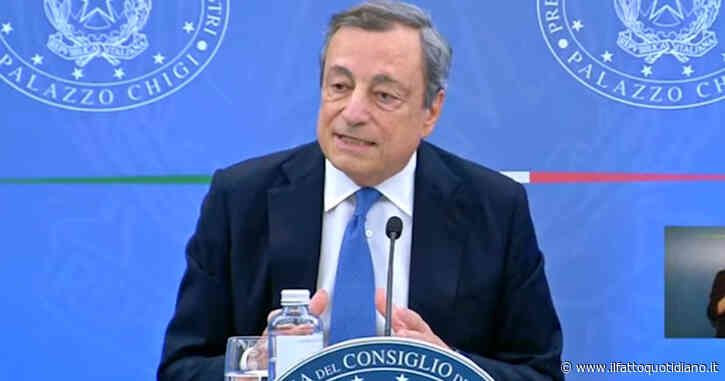 Draghi: “Il governo non va avanti con gli ultimatum. Lo dico anche a chi promette sfracelli a settembre”