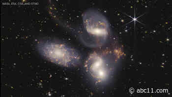 NASA releases more high-res images from new Webb telescope, including 'Stephan's Quintet' galaxies