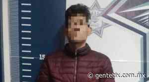 Detiene policía de Apizaco a sujeto con orden de aprehensión - Gentetlx