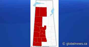 Heat warnings issued throughout Saskatchewan