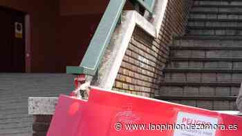 Las nuevas escaleras de La Vaguada al Ángel Nieto en Zamora, a punto - La Opinión de Zamora