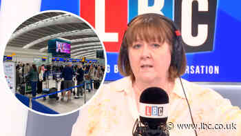 Brexit staff shortages are causing travel chaos, explains aviation expert - LBC