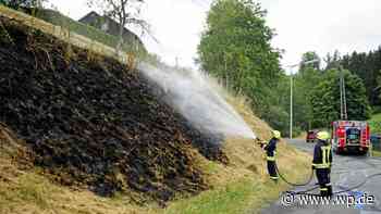 Wilnsdorf: Anwohner zündet Heu an – Feuerwehr rückt aus - WP News