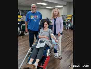 Annual Blood Drive In Name Of Nutley Resident Hits Big Milestone - Patch