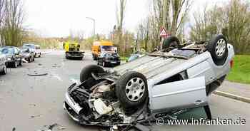 Litzendorf: 22-Jährige bei Unfall schwer verletzt - Auto überschlägt sich mehrmals, Alkoholgeruch bei der Bergung