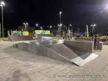 Bertioga inaugura pista street de skate na Praça Pontegi - Diário do Litoral