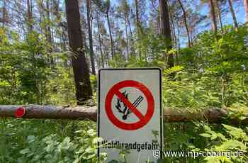 Schon ein Funke genügt - Coburger Wehren in Alarmbereitschaft - Neue Presse Coburg