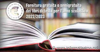 Putignano - Contributo regionale per libri di testo a.s. 2022/2023 - Putignano Informatissimo