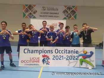 Remoulins : les jeunes handballeurs champions de la ligne Occitanie ! - Le Républicain d'Uzès et du Gard