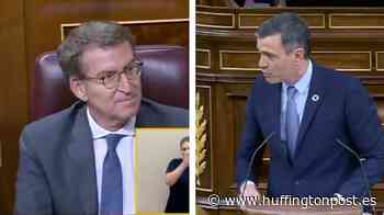 Sánchez sube a la tribuna, dice esta frase a Feijóo y la bancada del PP suelta un "oh" gigante - El HuffPost
