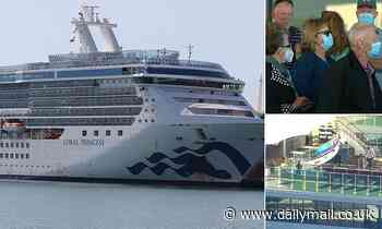 Coronavirus cruise ship nightmare: More than 100 passengers to stay on ship until they test negative - Daily Mail