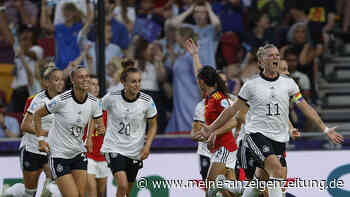 Deutschland gegen Spanien JETZT im Live-Ticker: Sieg! DFB-Girls stehen im EM-Viertelfinale