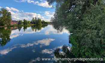 Wilmot Township Through Your Lens: Blue skies at Baden Pond - The New Hamburg Independent