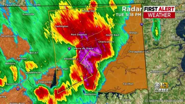 More Than 107K Customers Lose Power As Severe Thunderstorms Move Through Area