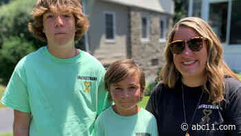 Cousins raise money for a cure with lemonade stand