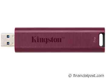 Kingston Digital Releases Type-A Addition to DataTraveler Max USB 3.2 Gen 2 Series - Financial Post