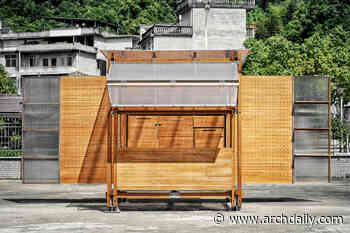 Mobile Working Cabin for Rural Vitalization / SCHOOL OF ARCHITECTURE AND URBAN PLANNING, NANJING UNIVERSITY - ArchDaily