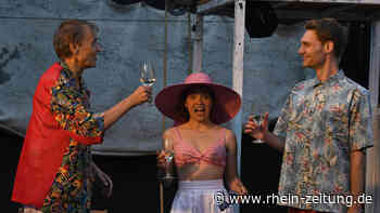 Gebeutelte Burgfestspiele: Talentierte Akteure retten Mr Ripley - Andernach & Mayen - Rhein-Zeitung