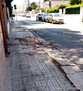 UN MARCIAPIEDE IMPOSSIBILE | new pam.it - Informiamo Brindisi e provincia - newSpam.it