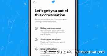 Twitter Now Lets You Remove Unwanted Mentions via @sejournal, @MattGSouthern