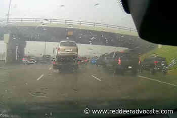 Video shows people parked underneath QEII overpass near Red Deer – Red Deer Advocate - Red Deer Advocate