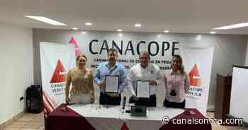 Firma convenio Canacope Hermosillo con Gasolineras ARCO - CanalSonora.com
