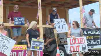 Union steelworkers nearing second month of lockout with Collins Aerospace - WDTV